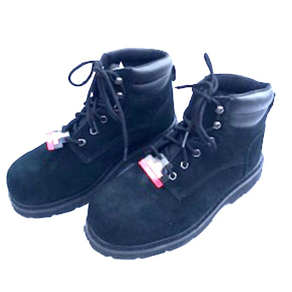 Steel Toe Boots . Size: 9 . Slip Resistant . Breathable Knit . Comfort Insole - Picture 2 of 6